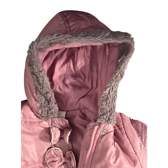 First Impressions Baby Snowsuit Pink Hooded One-Piece 18 Months Bodywarmer - Picture 5 of 16